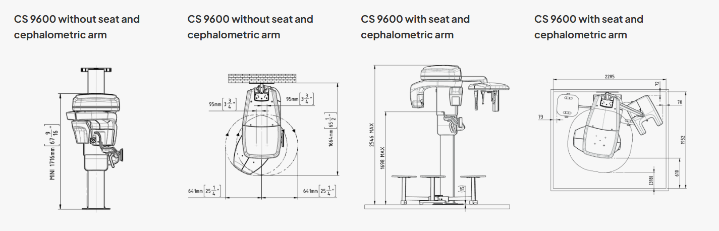 CS 9600 Specs